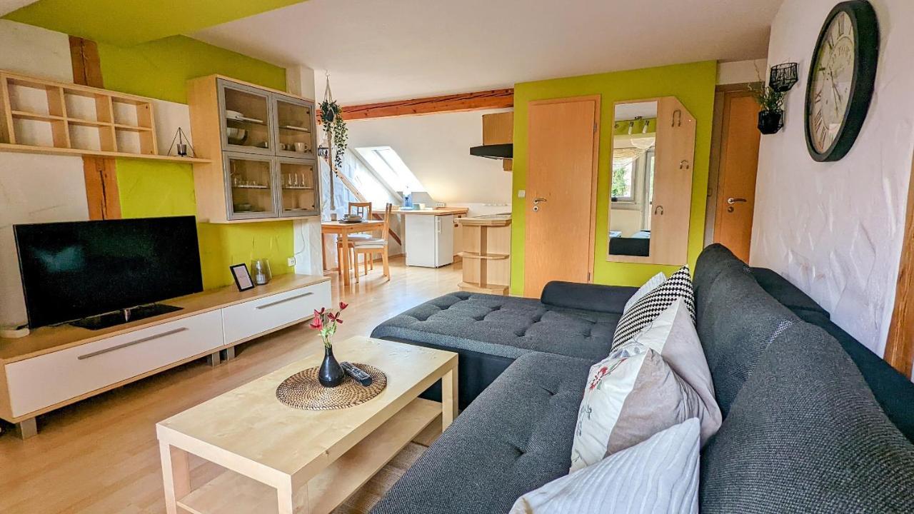 Ferienwohnung Schwalbennest Absberg Exterior foto